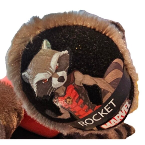 Build a Bear Marvel Guardians of the Galaxy Rocket Raccoon 17" Stuffed Plush BaB - Picture 6 of 13